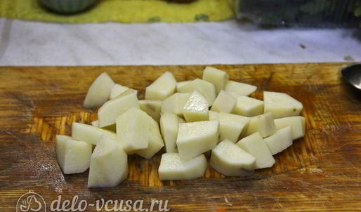 щи с курицей и грибами