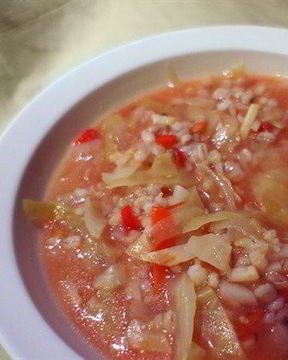 Щи с репой и перловой крупой