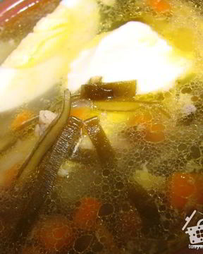 Щи зеленые с морской капустой Дальневосточные