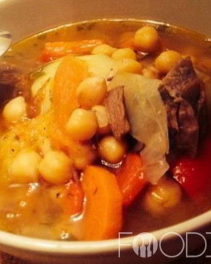 Рецепт шурпы из баранины в казане