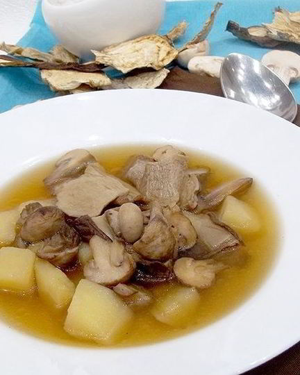 Рецепт грибной солянки без капусты