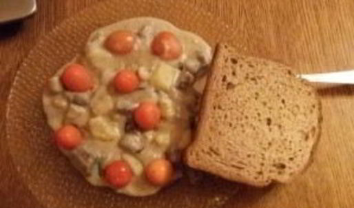 грибная солянка с картошкой и сметаной