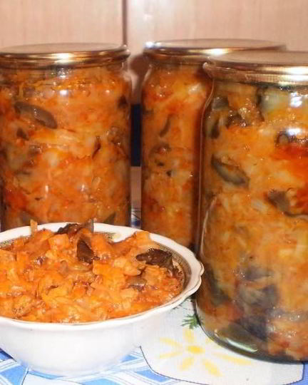 Рецепт грибной солянки с помидорами на зиму