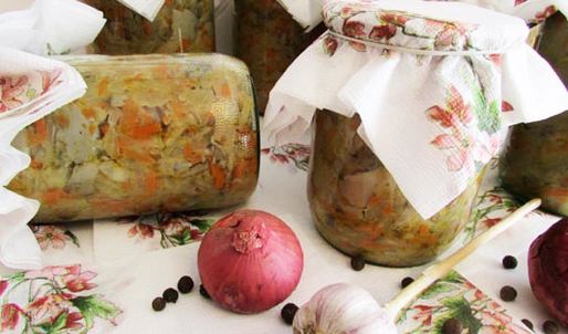 грибная солянка