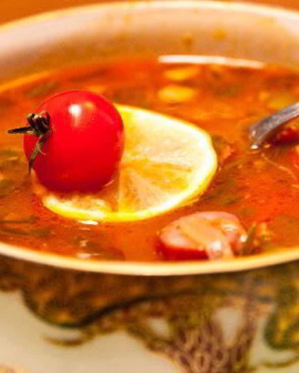 Рецепт классической солянки