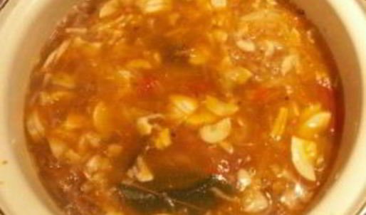 постная солянка из свежей капусты