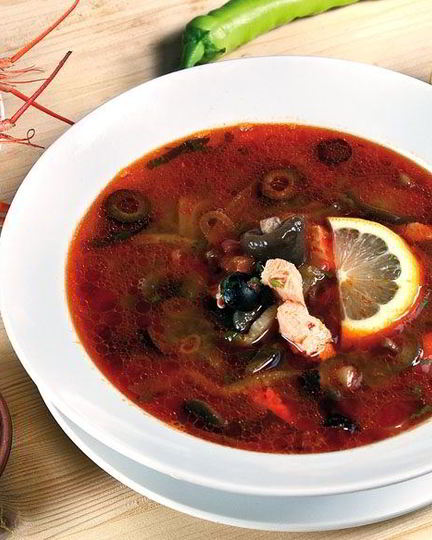 Рецепт рыбной солянки сборной