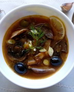 Сборная грибная солянка