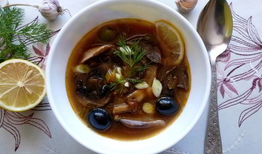 сборная грибная солянка