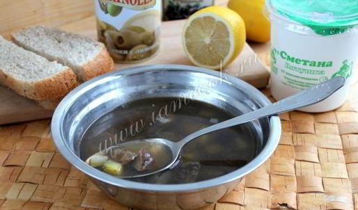 солянка грибная по госту