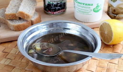 солянка грибная по госту