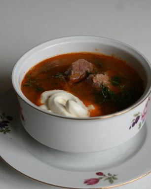 Солянка из квашеной капусты с мясом