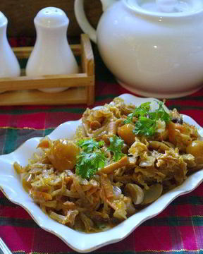 Солянка из опят