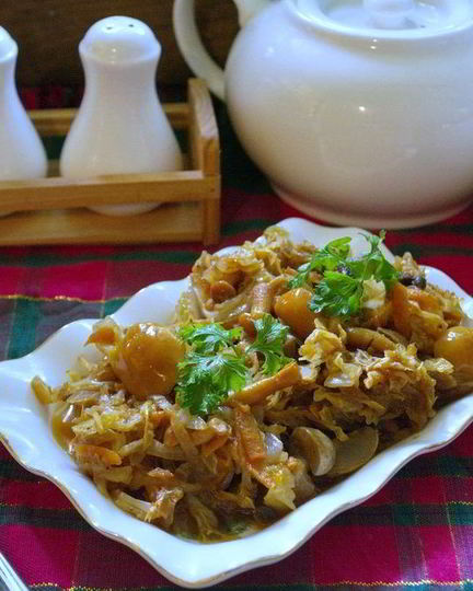 Рецепт солянки из опят