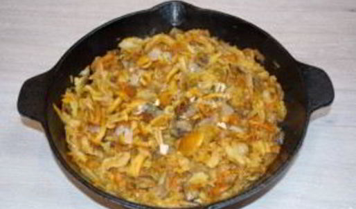 солянка из опят