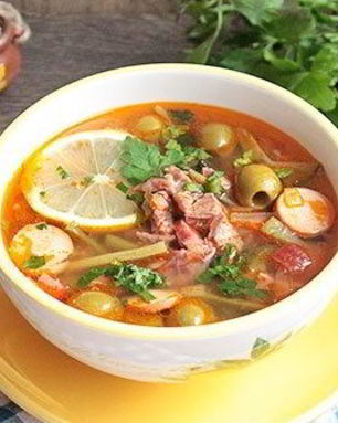 Солянка мясная
