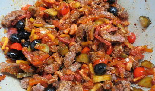 солянка осенняя с тыквой