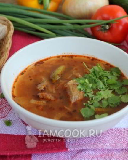 Рецепт солянки по-грузински