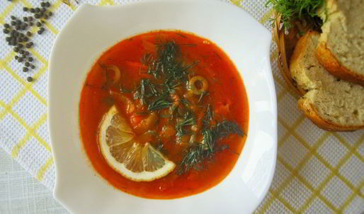 солянка рыбная