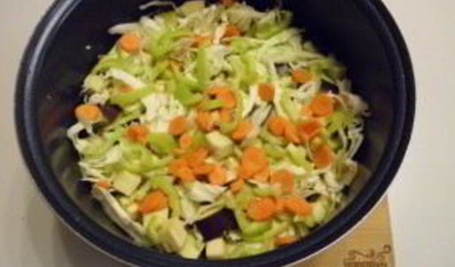 солянка с баклажанами и капустой на зиму