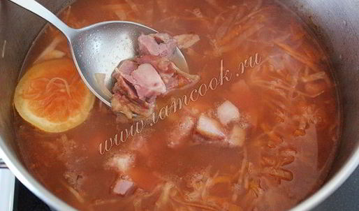 солянка с фасолью