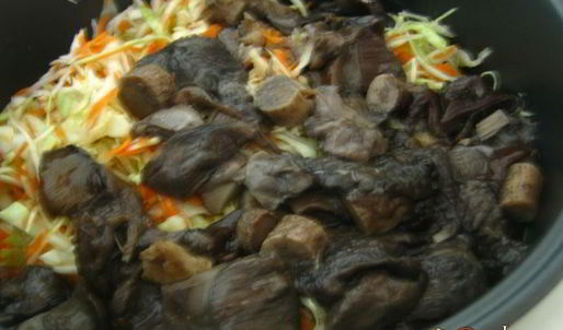 солянка с грибами