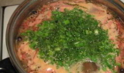 солянка с мясом и картошкой