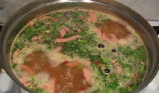 солянка с мясом и картошкой