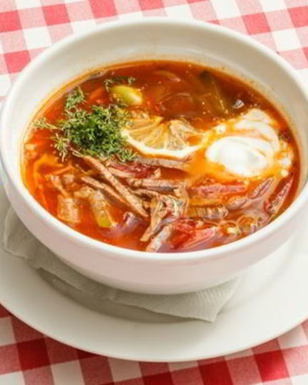 Рецепт солянки с оливками