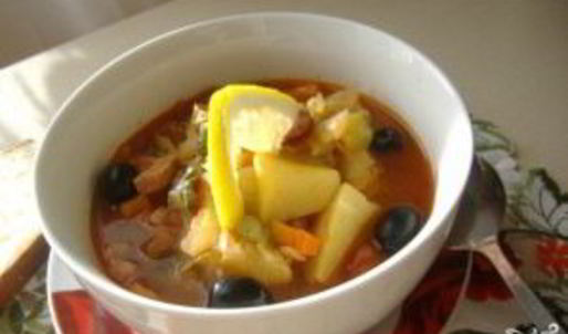 солянка сборная мясная с капустой