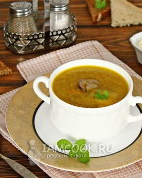 Суп грибной из замороженных грибов в мультиварке
