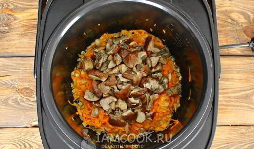 суп грибной из замороженных грибов в мультиварке