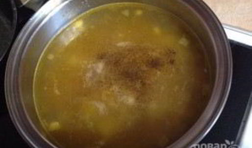 суп грибной с перловкой