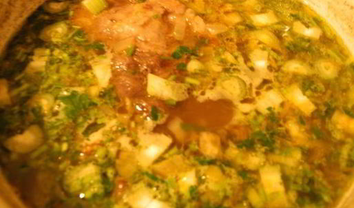 суп из бобовых с вялеными помидорами