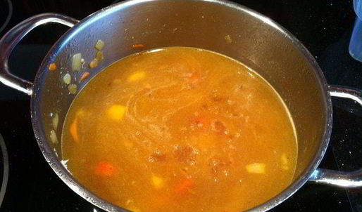 суп из чечевицы