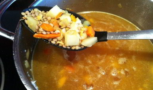 суп из чечевицы