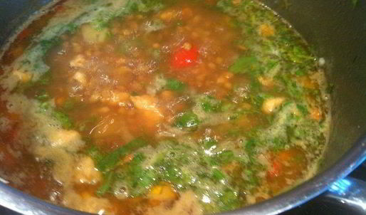 суп из чечевицы