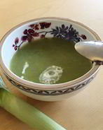 Суп из лука-порея и картофеля