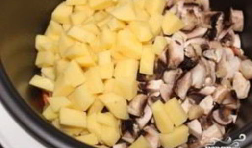 суп из шампиньонов в мультиварке