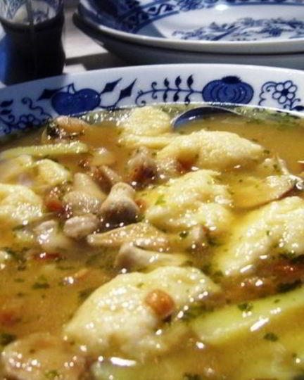 Рецепт супа из свежих дождевиков