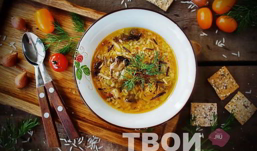 суп из вешенок