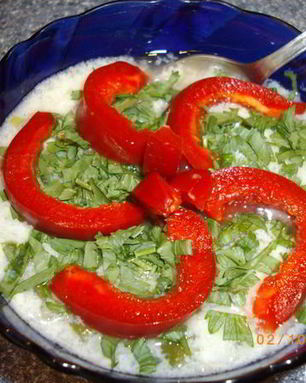 Суп из зеленой фасоли