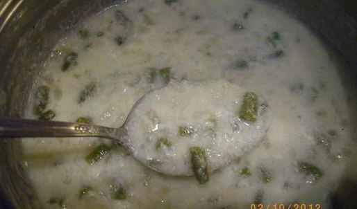 суп из зеленой фасоли