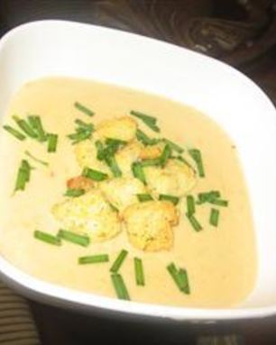 Чесночный суп пюре