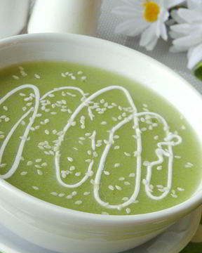 Диетический суп-пюре из брокколи