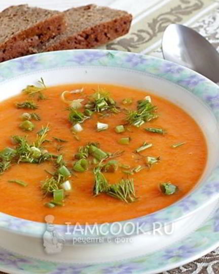 Рецепт имбирного супа-пюре