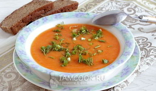 имбирный суп-пюре