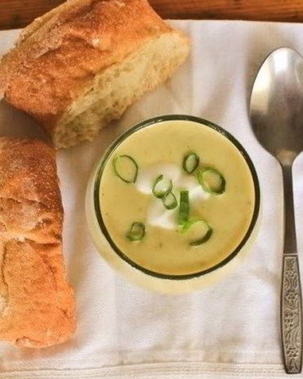 Рецепт картофельно-кабачковый суп-пюре