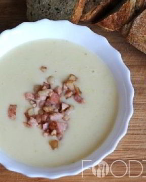 Картофельный суп-пюре с сыром
