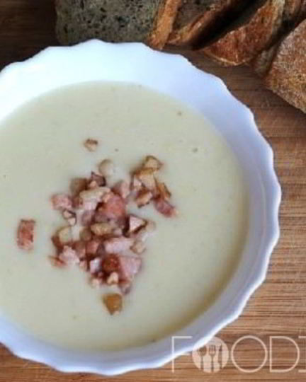 Рецепт картофельный суп-пюре с сыром